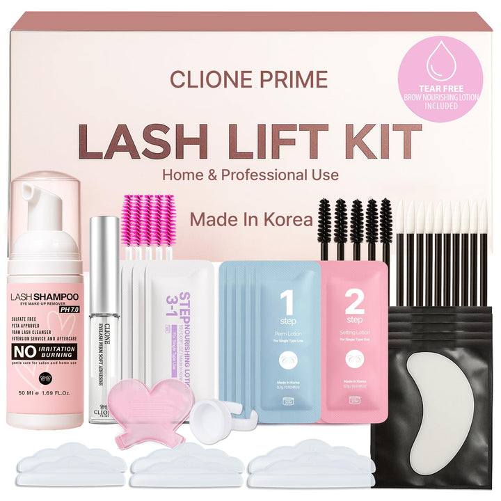 CLIONE PRIME front packaging showing kit components and benefit of complete set