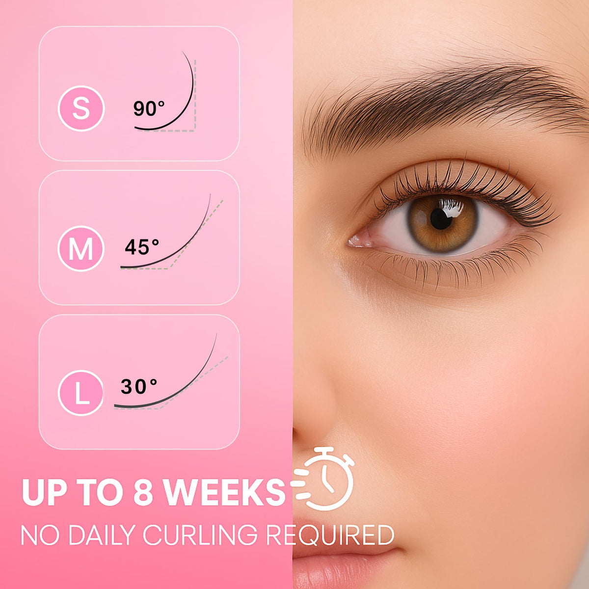 CLIONE PRIME nourishing solution bottle protecting and hydrating lashes