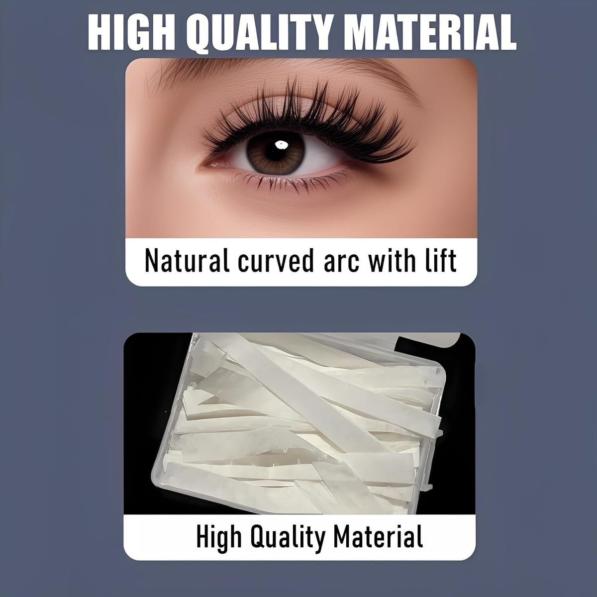 CLLFUU size scale beside fingers showing compact, easy-to-handle strips
