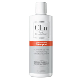 CLn bottle on bathroom shelf in lifestyle setting, brand suits daily routines