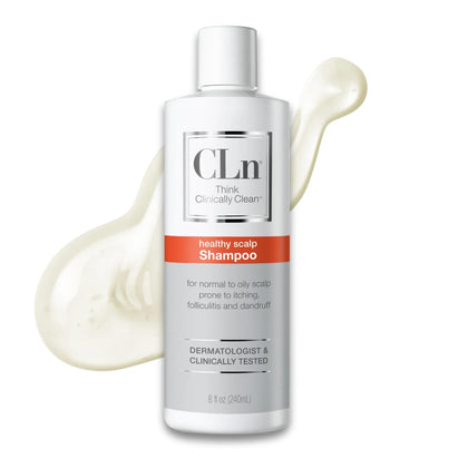 CLn front bottle showing label and size, clear benefit of clinical cleansing