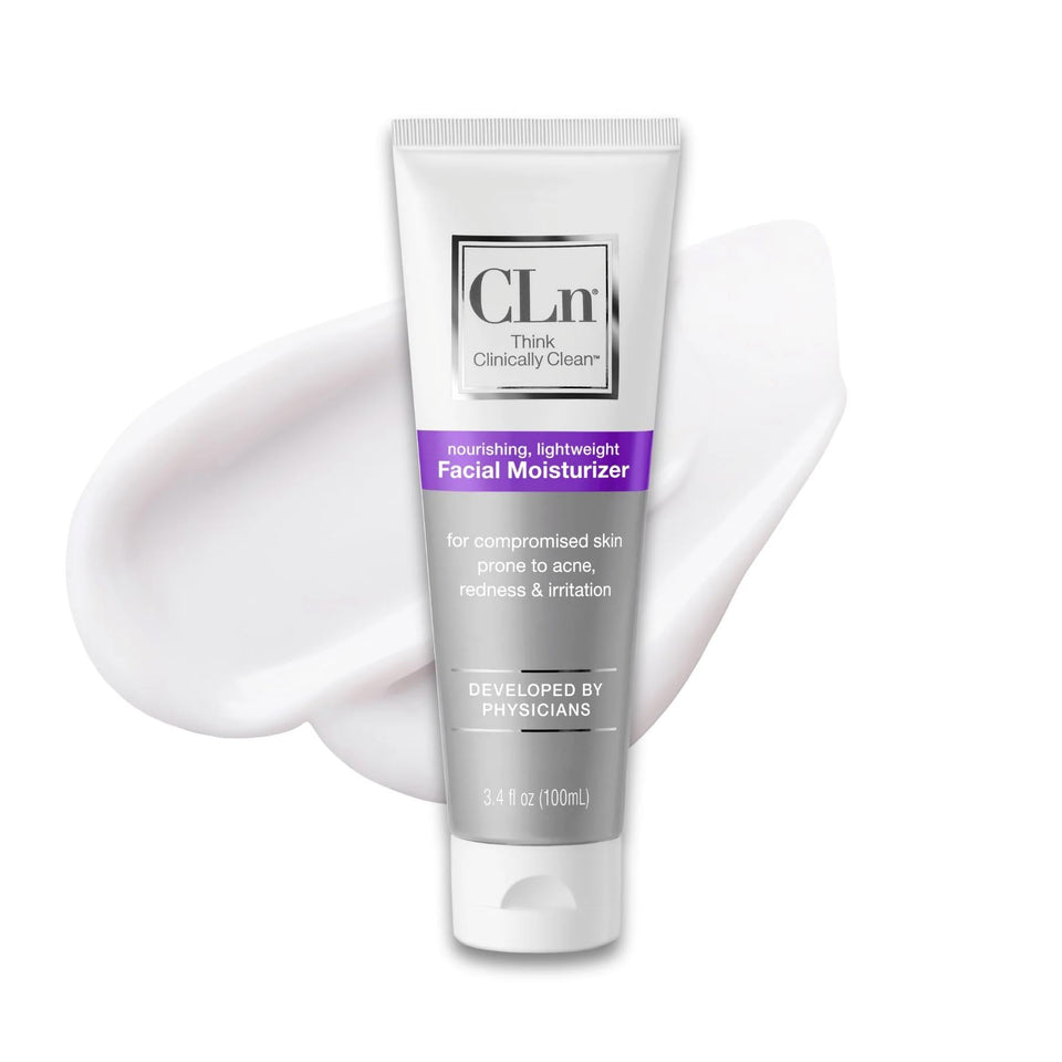 CLn front packaging showing tube and branding, clear product identity benefit