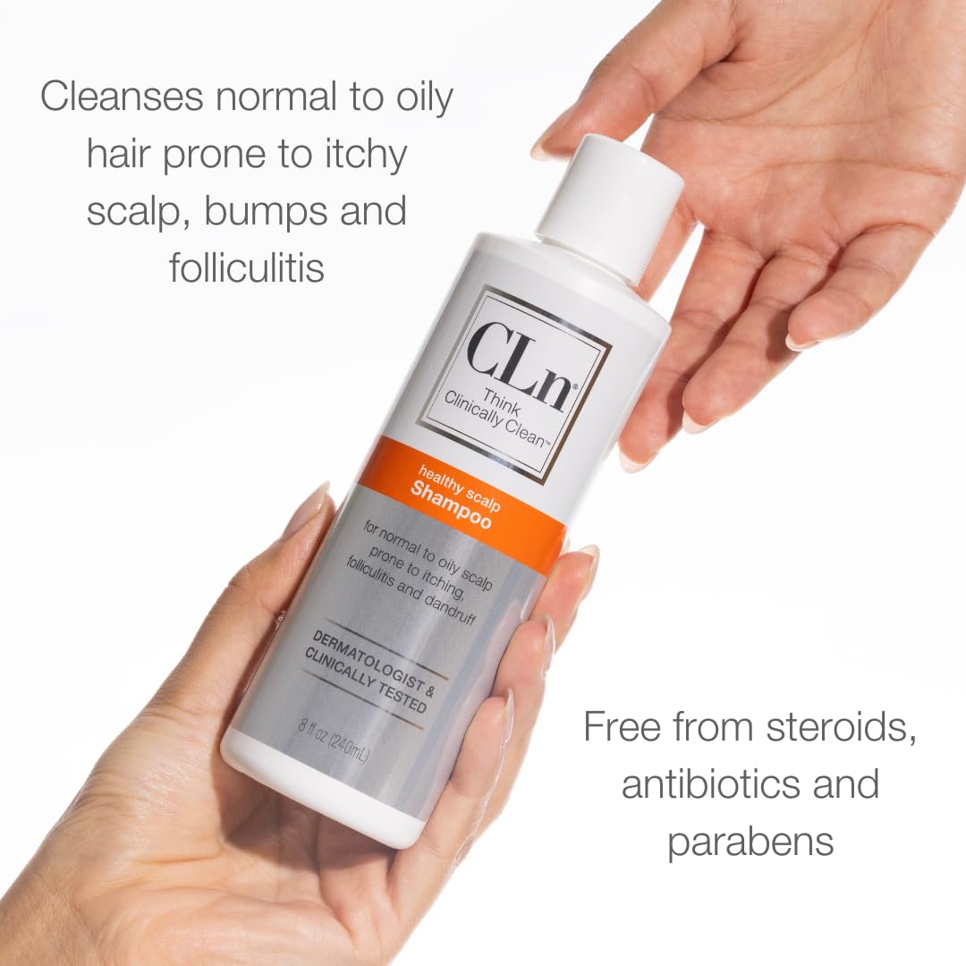 CLn ingredients label close-up, brand transparency for salicylic acid blend