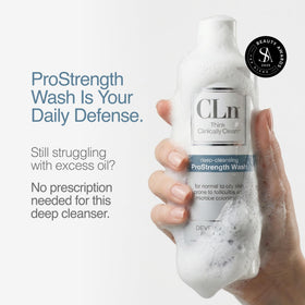 CLn ProStrength used in shower illustrating deep-cleaning daily use benefit