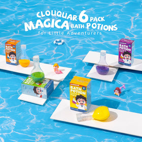 CLOUQUAR clean tub after potion use showing quick cleanup benefit