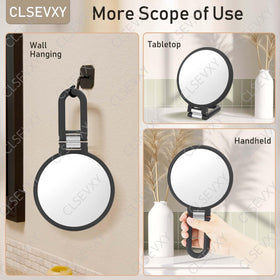 CLSEVXY folded mirror packed in a travel bag for convenience
