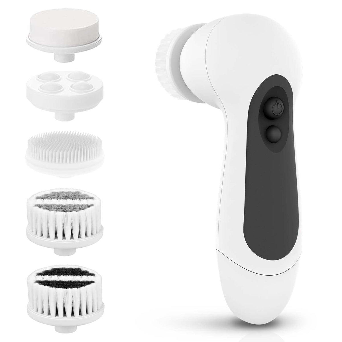 CLSEVXY front packaging showing complete cleansing brush kit and benefits