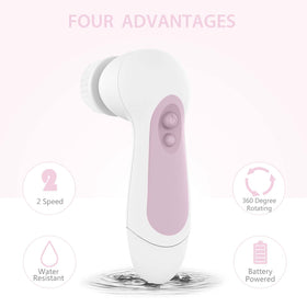 CLSEVXY silicone brush head detail offering gentle cleansing and reduced friction