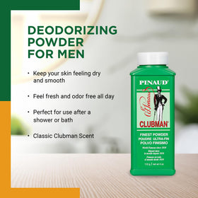Clubman application after shave demonstrating soothing and moisture control benefit