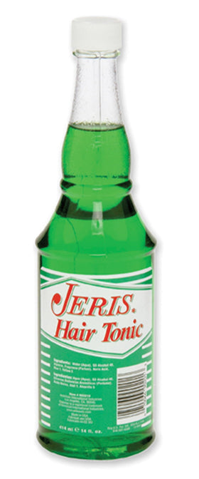 Clubman Jeris front bottle showing packaging and professional size benefit