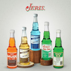 Clubman Jeris Osage Rub back label highlighting ingredients and usage directions benefit