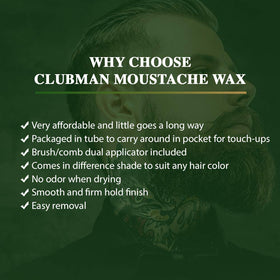 Clubman styling brush close-up offering firm control and smooth application
