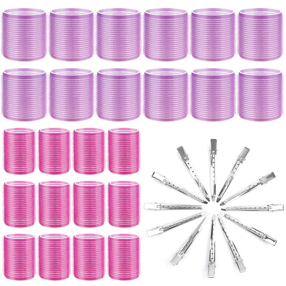 Cludoo front packaging of 36-piece roller set showing contents and benefits