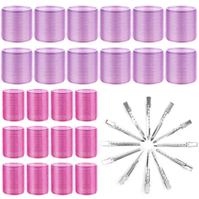 Cludoo front packaging of 36-piece roller set showing contents and benefits