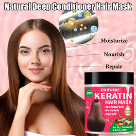CMWGKBC lifestyle bathroom shelf with masks suggesting effortless at-home treatment