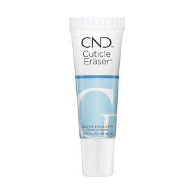 CND cuticle eraser texture close-up showing creamy gel and quick-absorbing hydration
