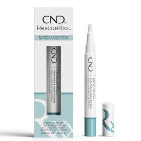 CND RescueRXx front view of pen showing branding and compact design for portability