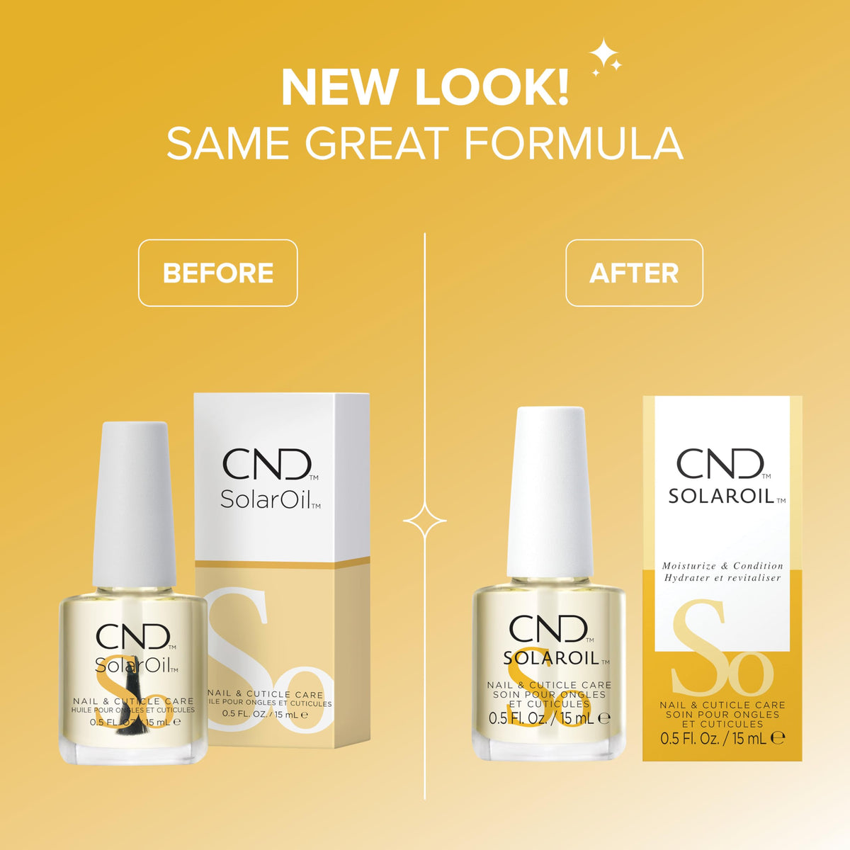 Hand applying CND SolarOil in a lifestyle setting for softer cuticles