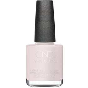 CND Vinylux front packaging showing negligee pink and glossy finish benefit