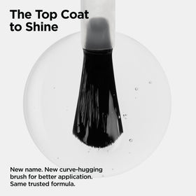 CND Vinylux top coat applied on manicure demonstrating long-wear benefit