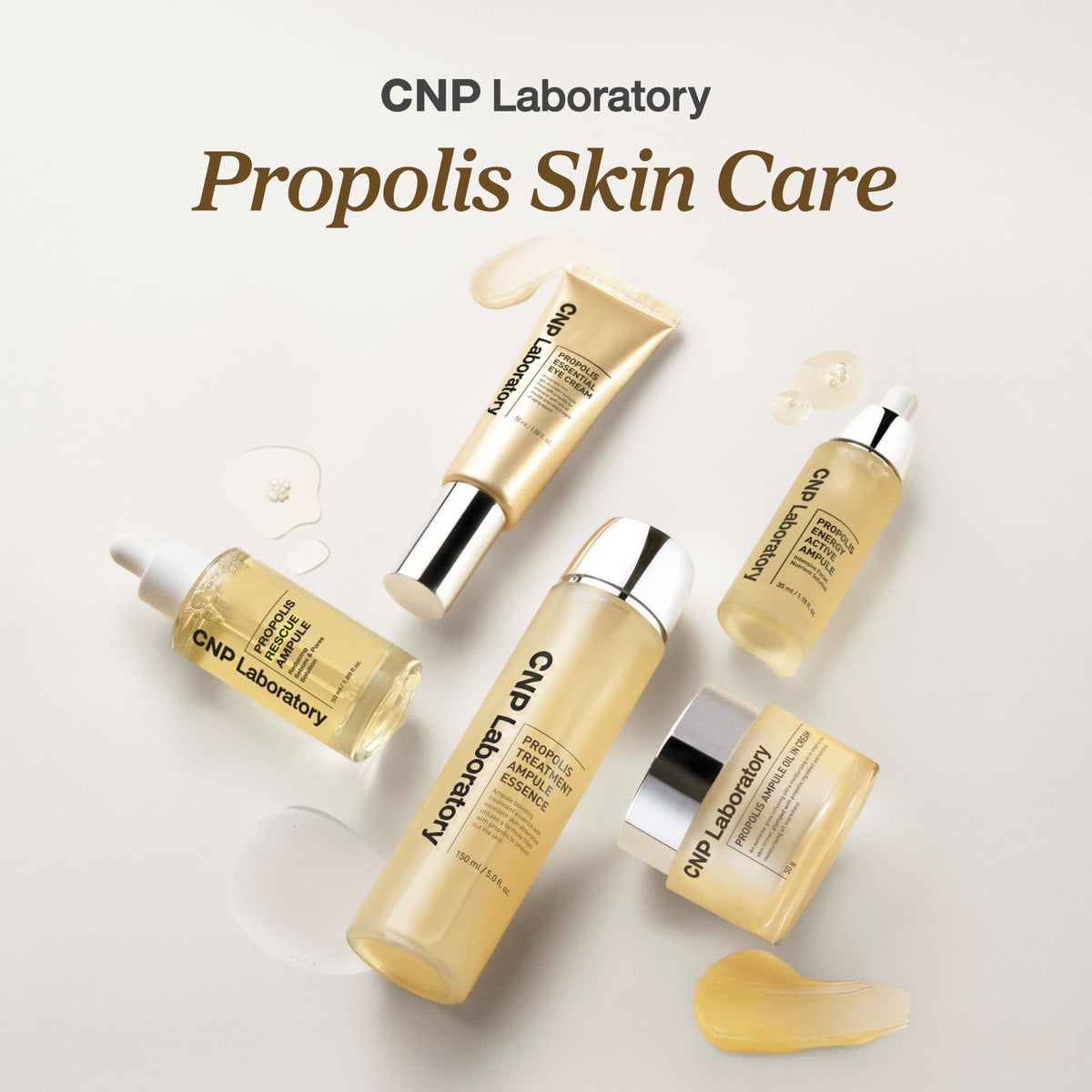 CNP clinical testing badge graphic, emphasizes sensitive-skin compatibility