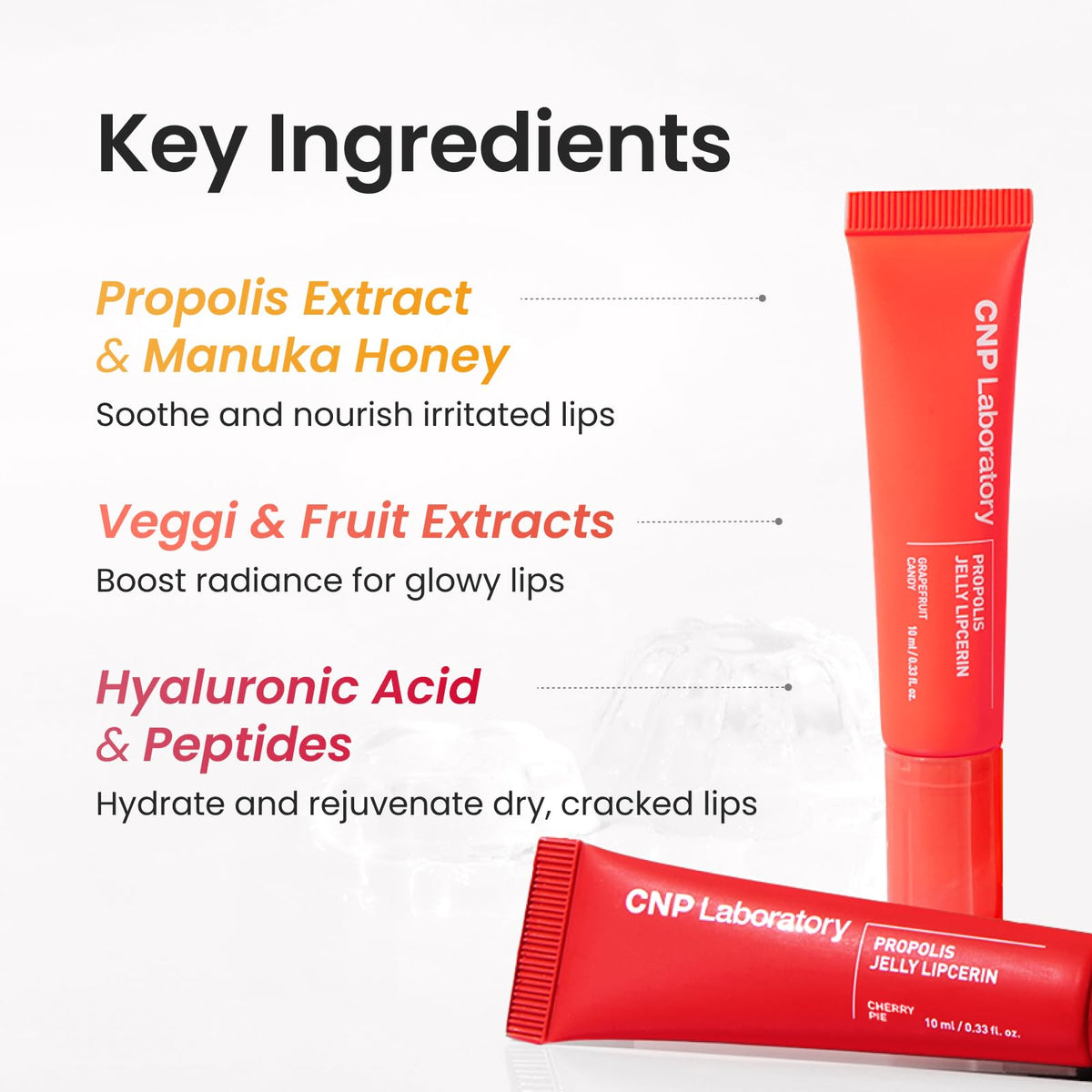 CNP product in hand demonstrating 0.3 fl oz travel-friendly size