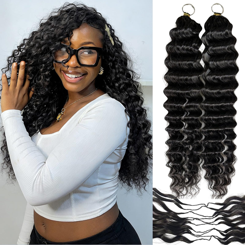 CNZZJX front packaging shows 20-inch crochet bundles and benefits
