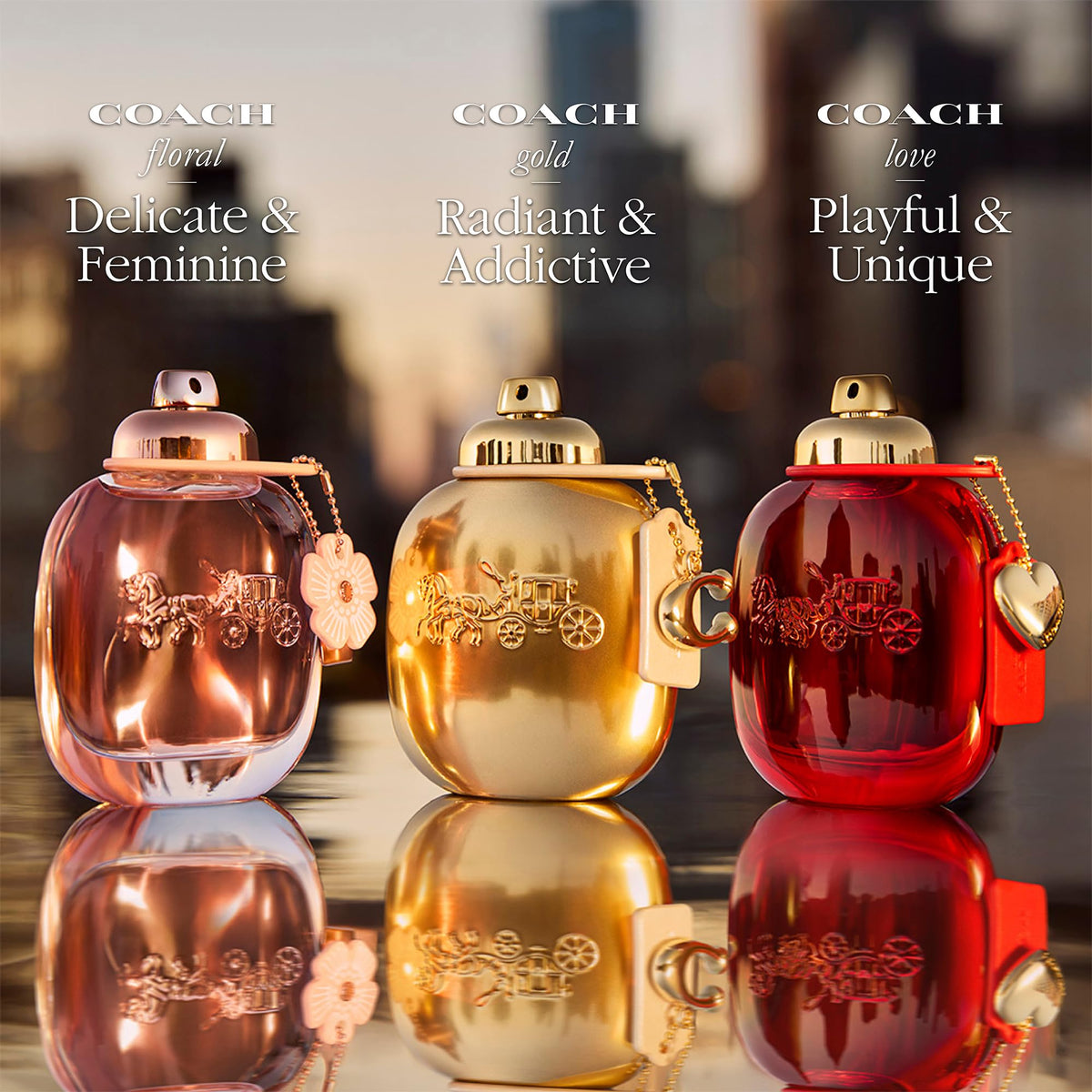 Coach atomizer close-up highlighting spray mechanism for controlled application