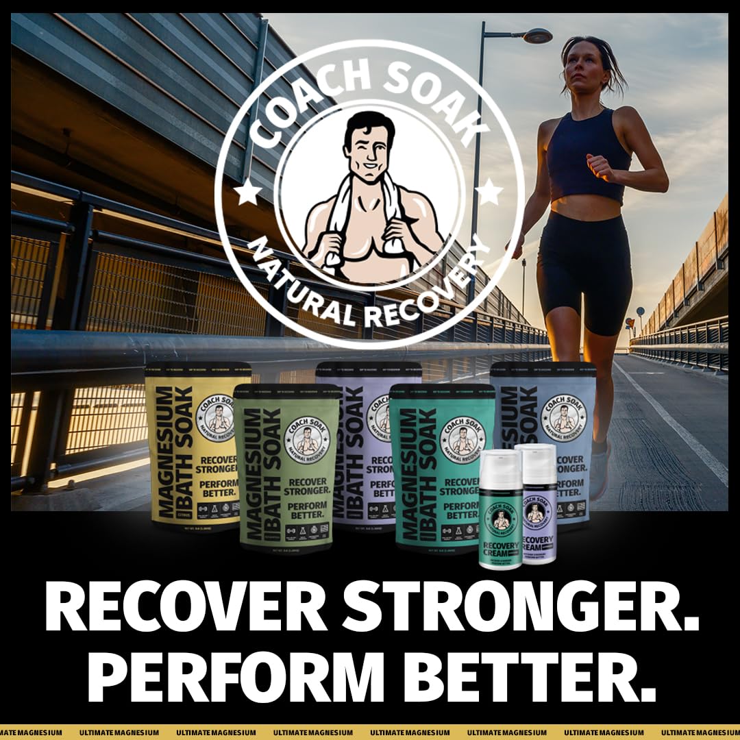 Coach Soak citrus essential oils with fruit showing uplifting fragrance benefit