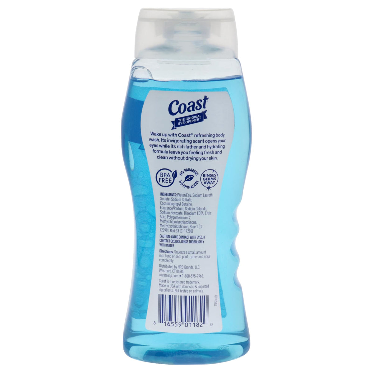 Coast rich foamy lather on hand showing creamy texture and hydrating feel