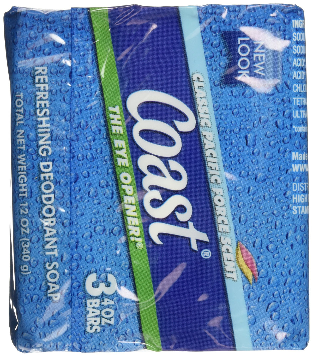 Coast bar lathered in shower demonstrating quick-foaming benefit