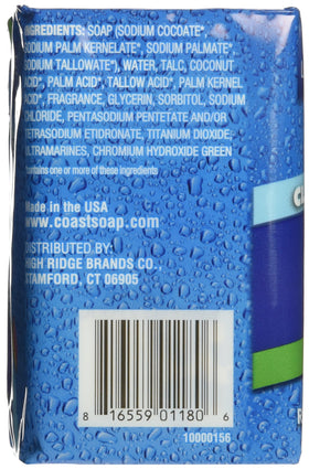 Coast bar beside ruler showing scale for travel-friendly packing