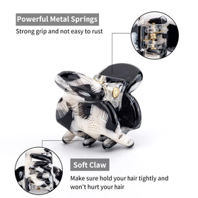 Cobahom mini clip securing bangs to show discreet hold and quick touch-up benefit