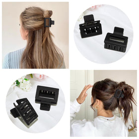 cobinaan clip securing a small low bun to show suitability for updos and neat hold