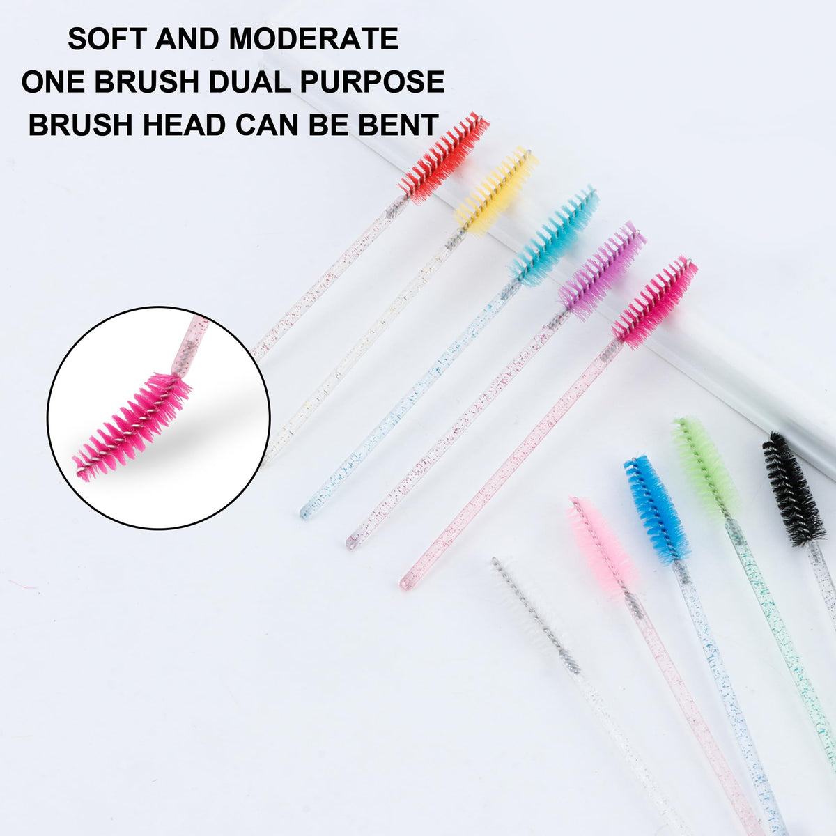 COCIDE use on eyelash extensions showing clean separation and smoothing
