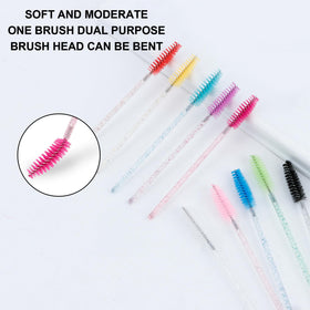 COCIDE use on eyelash extensions showing clean separation and smoothing