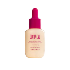 Coco & Eve Dark drops front bottle view showing compact packaging and label benefits