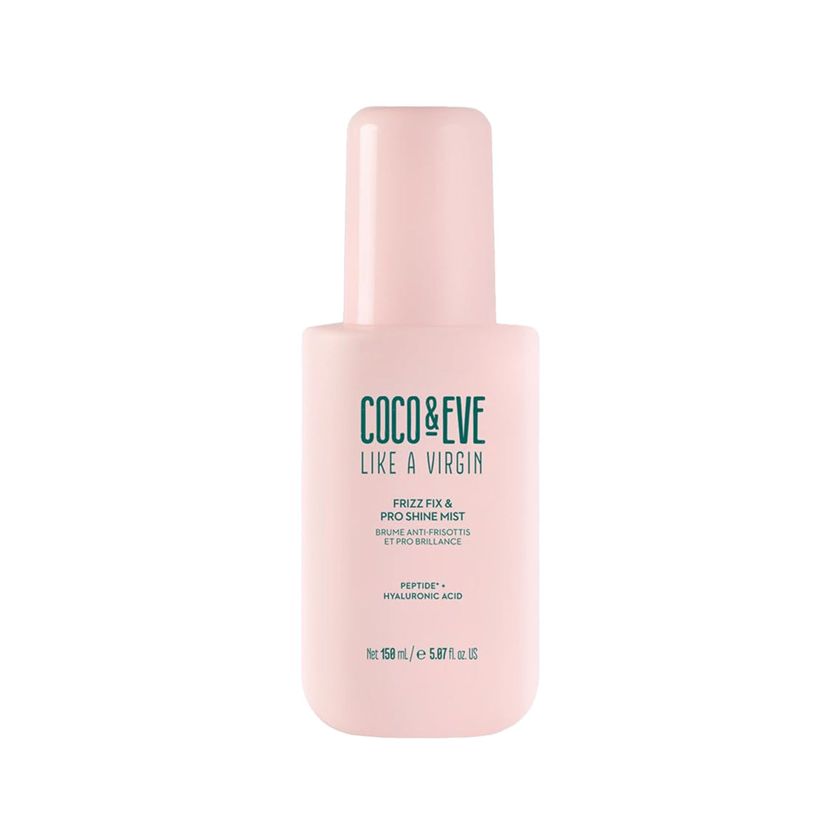 Coco & Eve product front packaging showing sleek bottle and branding for quick ID
