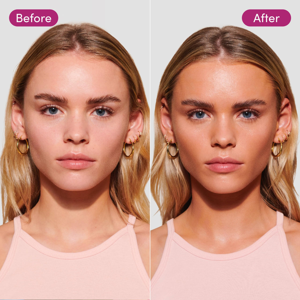 Coco & Eve hyaluronic ingredient highlight showing hydration-packed formula