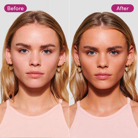 Coco & Eve hyaluronic ingredient highlight showing hydration-packed formula