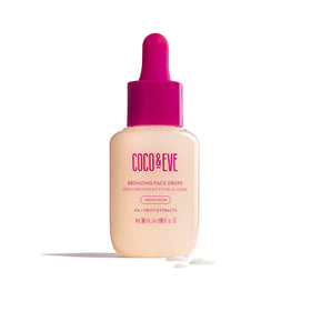 Coco & Eve front packaging showing bottle and label, easy identification and travel-ready