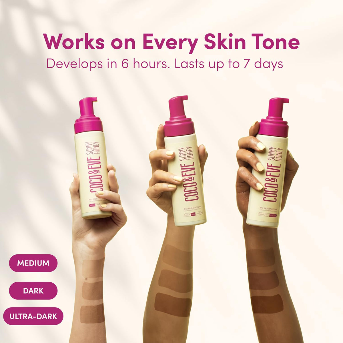Coco & Eve ingredient label close-up highlighting vegan, botanical benefits