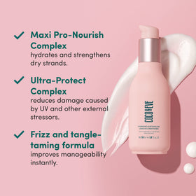 Coco & Eve fine mist texture demonstrating lightweight hydration and slip