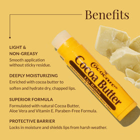 COCOCARE tube in hand to show size and easy portability benefit