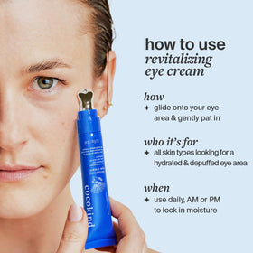 Cocokind cream texture swiped to show smooth hydrating formula