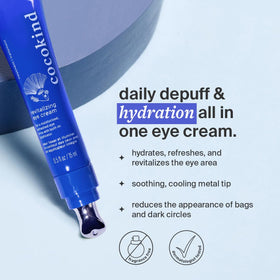 Cocokind cooling metal applicator close-up for precise soothing