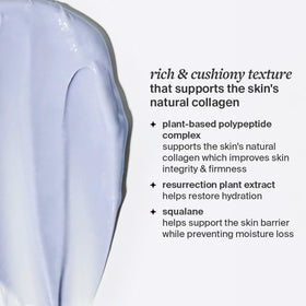 Key ingredients display showing Cocokind resurrection plant and peptides