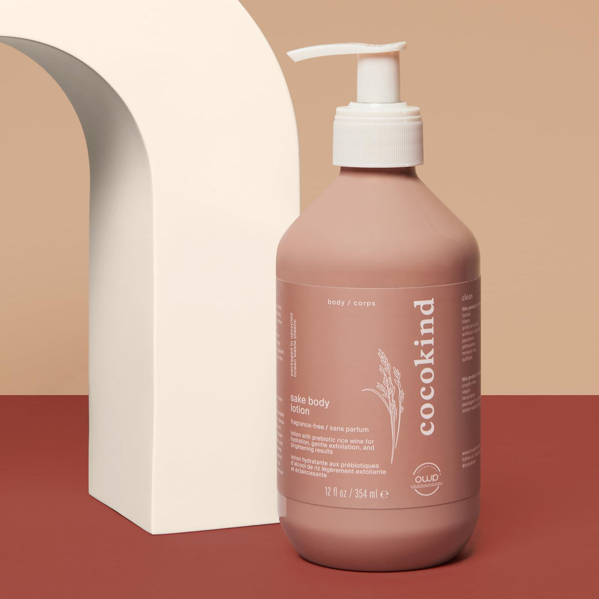 Cocokind lotion applied on forearm demonstrating smooth finish and skin comfort