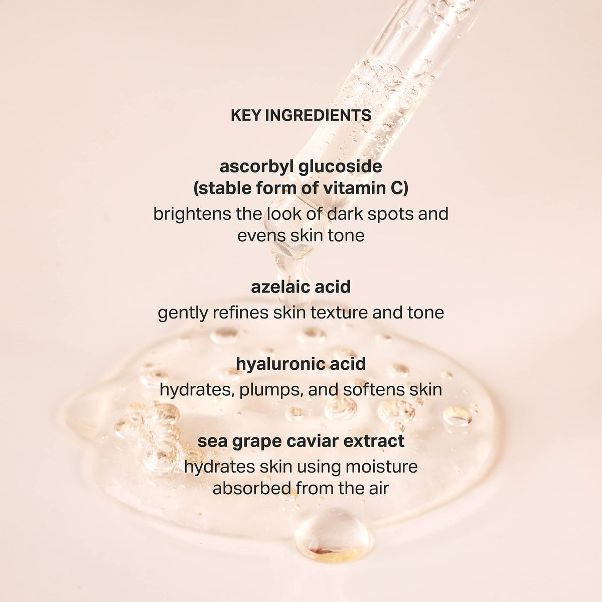 Cocokind sea grape caviar close-up highlighting hydration-supporting extract