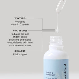 Cocokind serum pipette dispensing clear drop to show lightweight texture